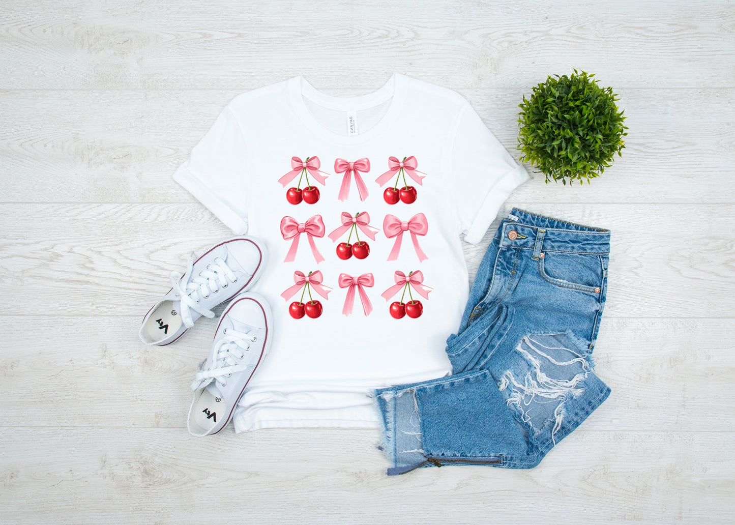Cherry bow