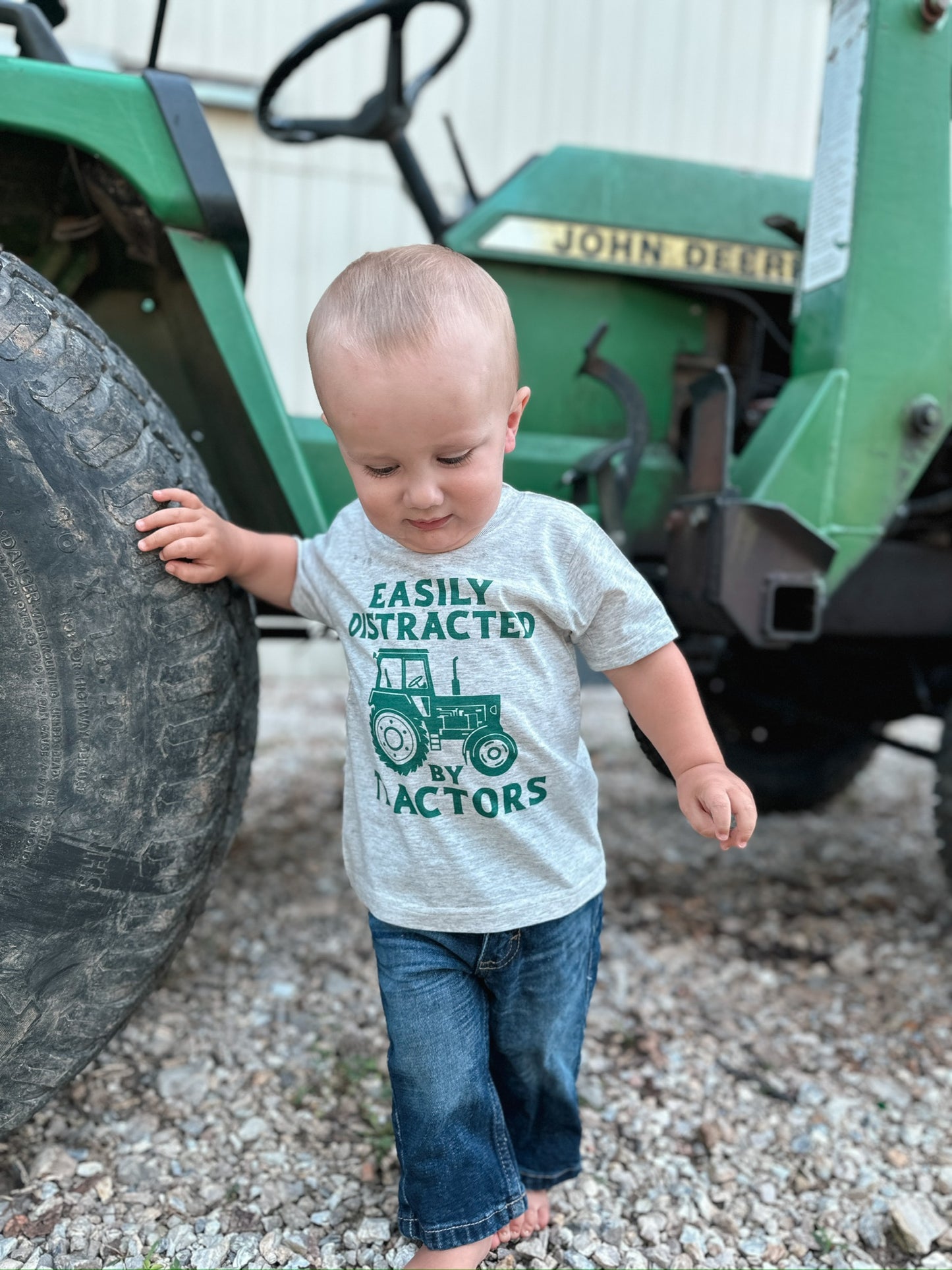 Easily distracted by tractors