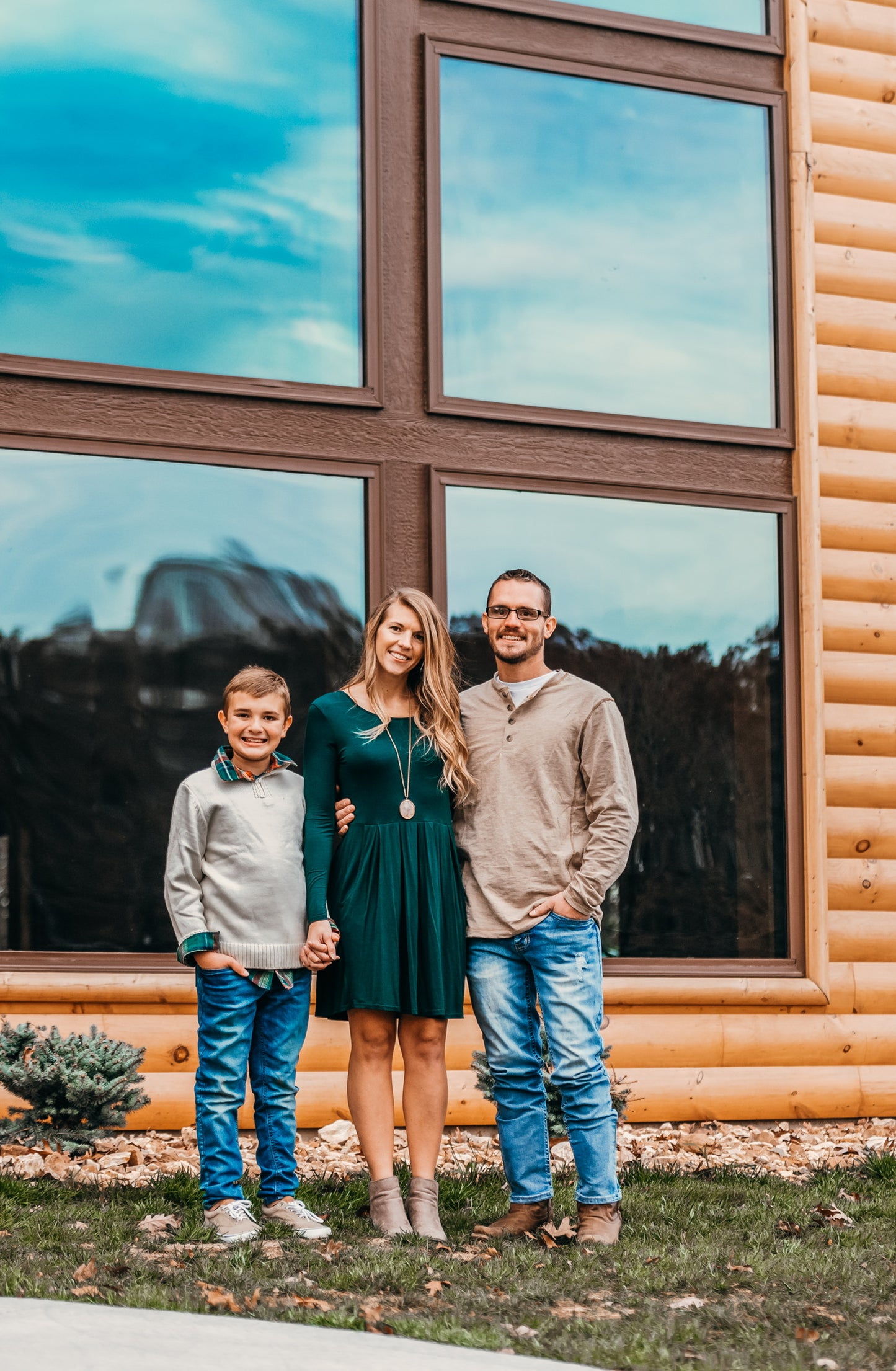 Jolly as fah la la la ( gray sweatshirt)