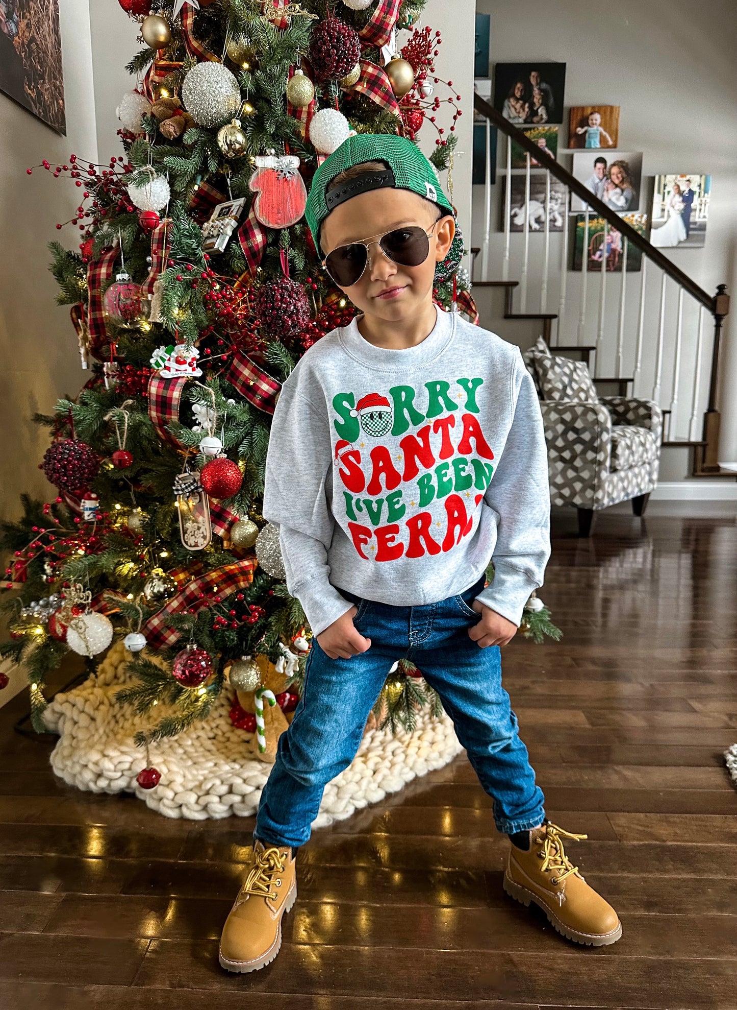 Sorry Santa I’ve been feral