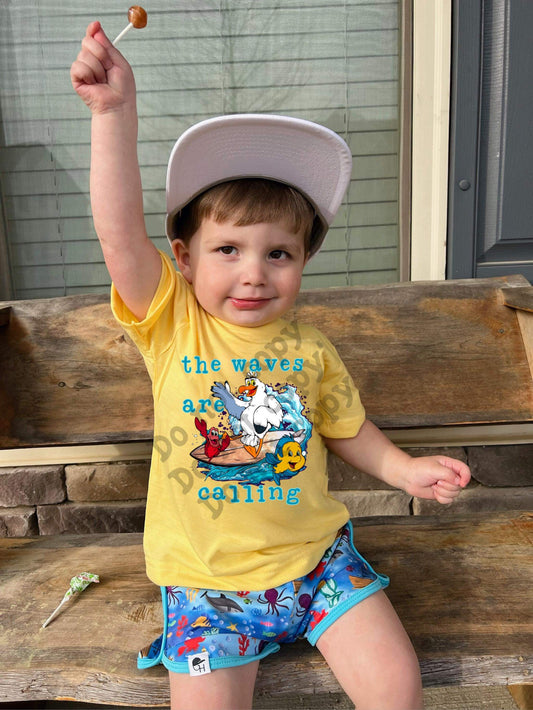 The waves are calling