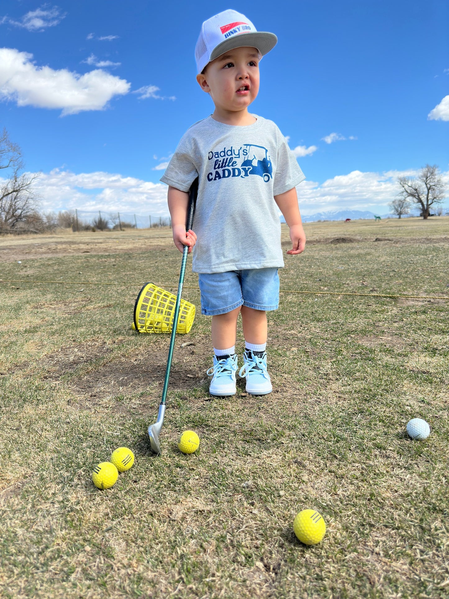 Daddy’s little caddy