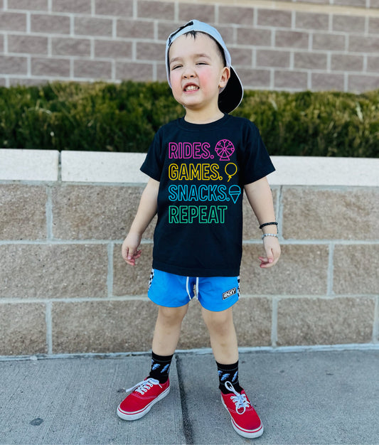 Rides, games, snacks repeat