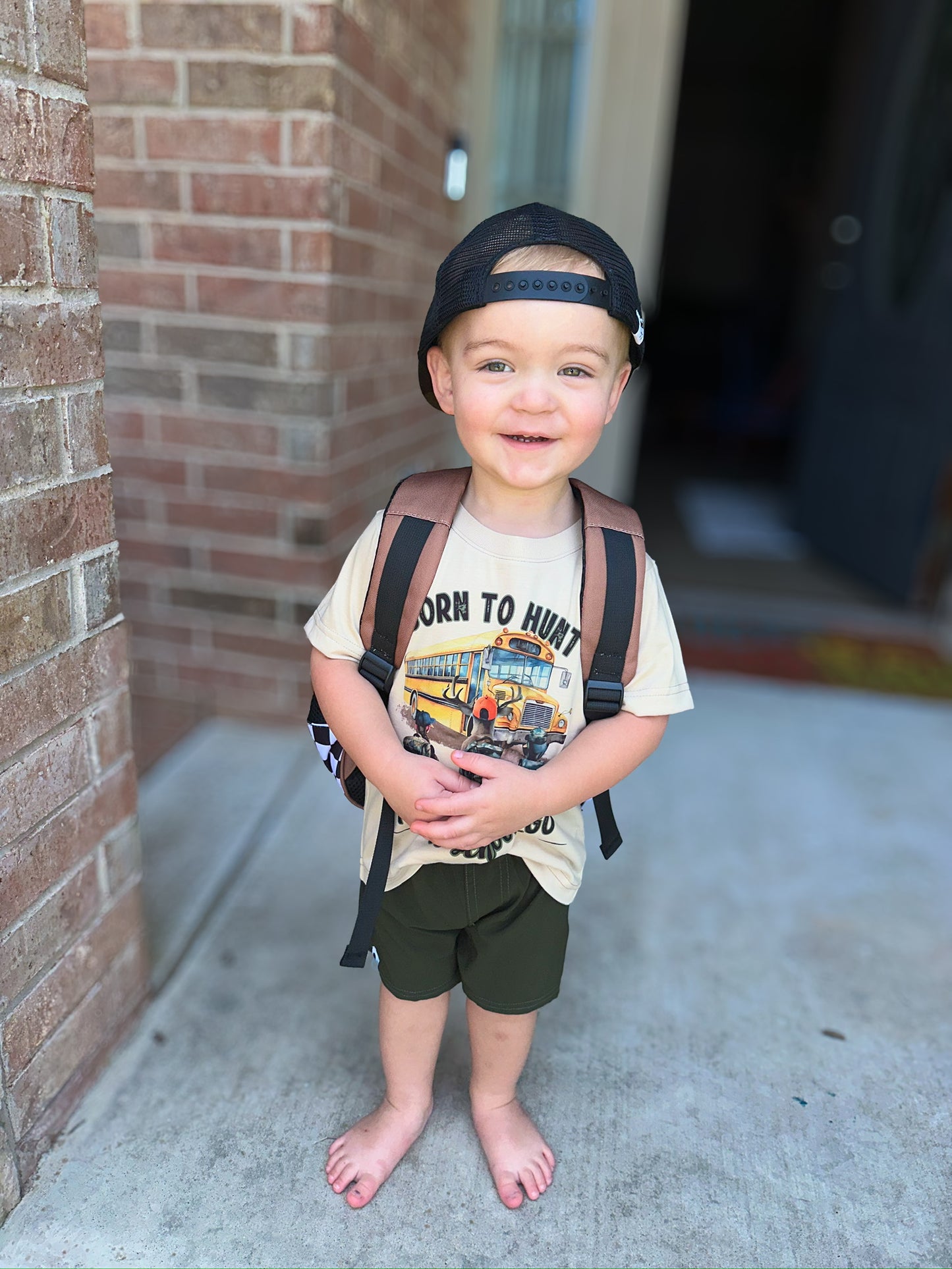 Born to hunt forced to go to school