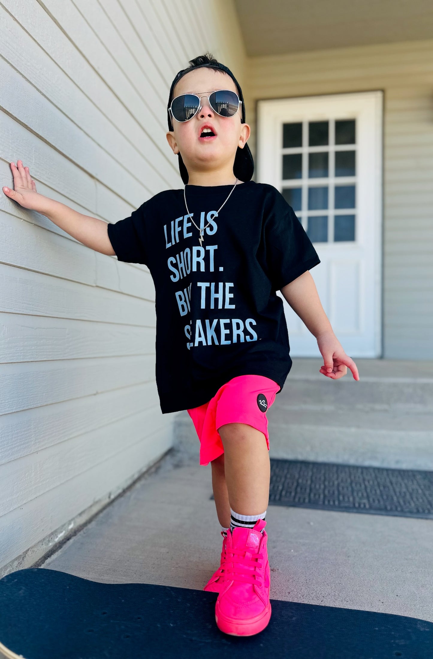 Life is short buy the sneakers