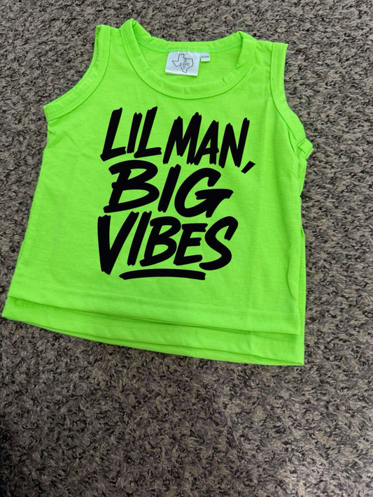 Lil man big vibes