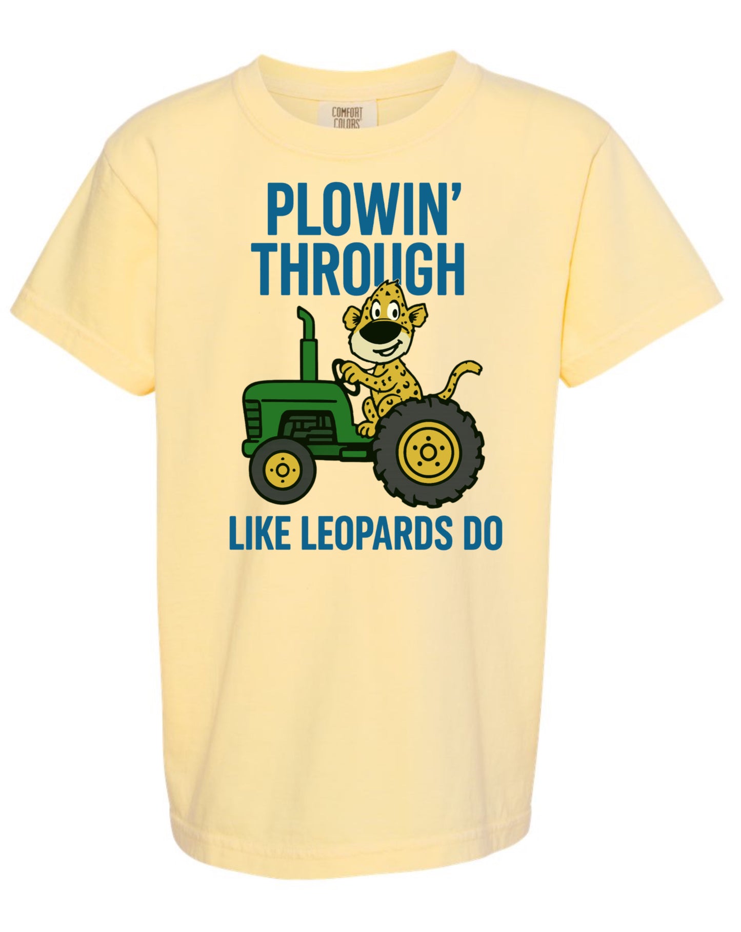 Plowing through like leopards do