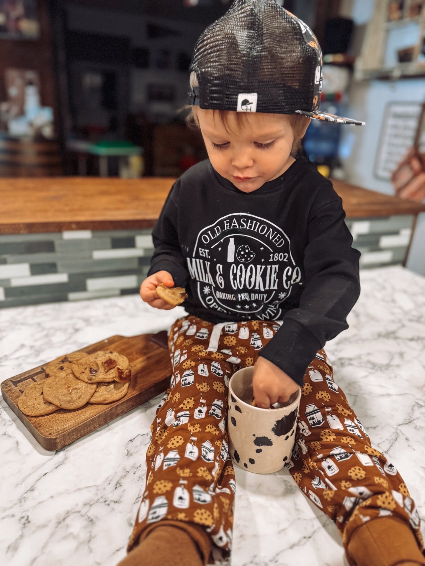 Old fashioned Milk and cookies