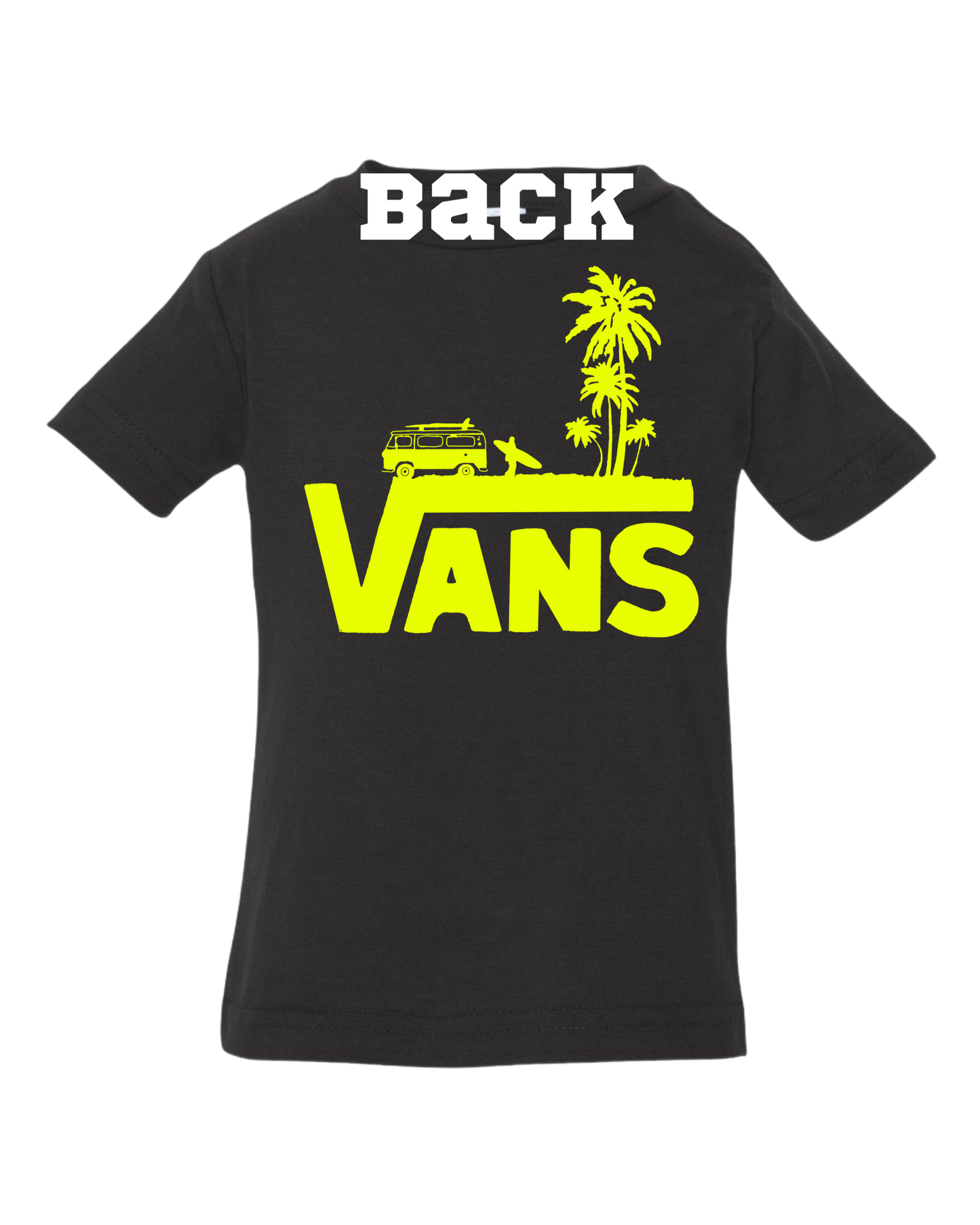 Beach off the wall logo yellow