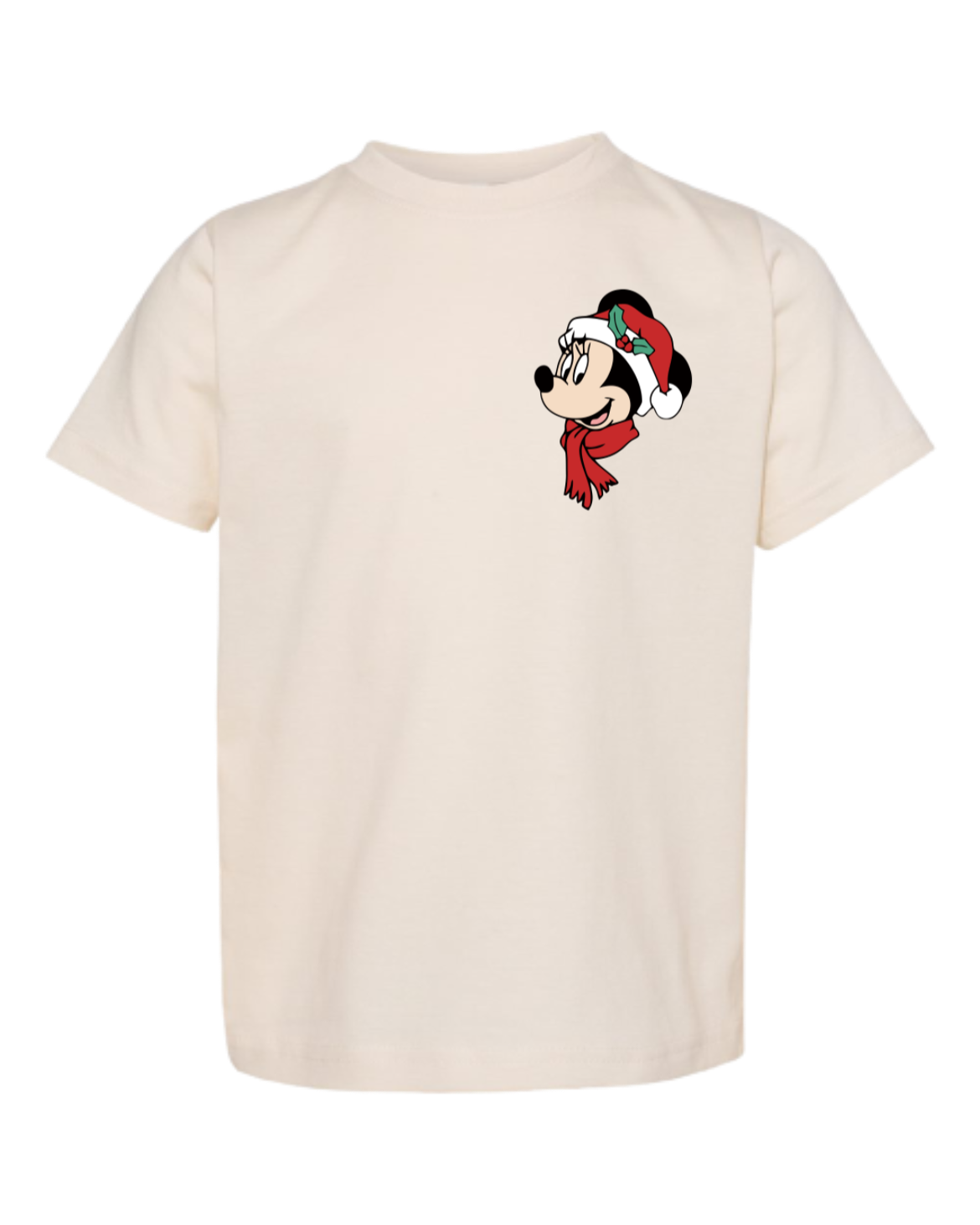 Christmas characters girl mouse