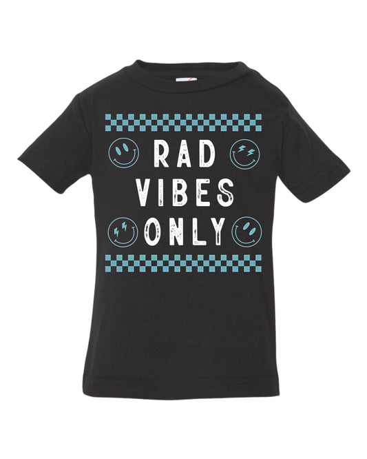 Rad vibes only light blue