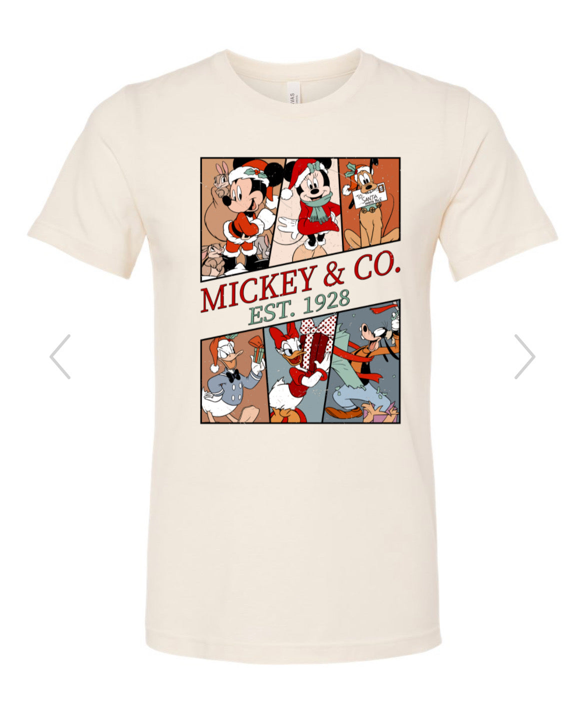 Christmas characters girl mouse