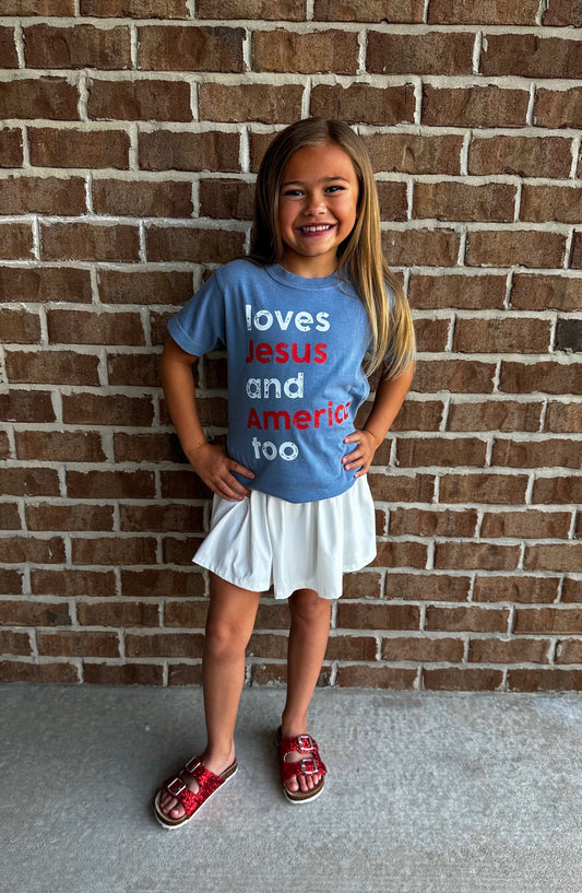 Loves Jesus and America too