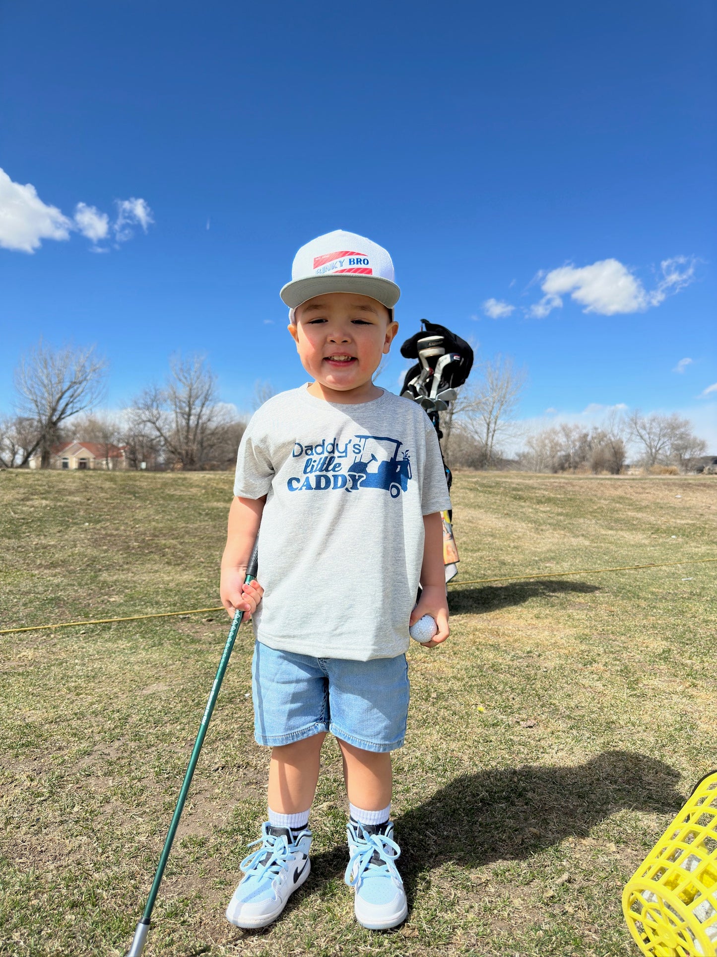 Daddy’s little caddy
