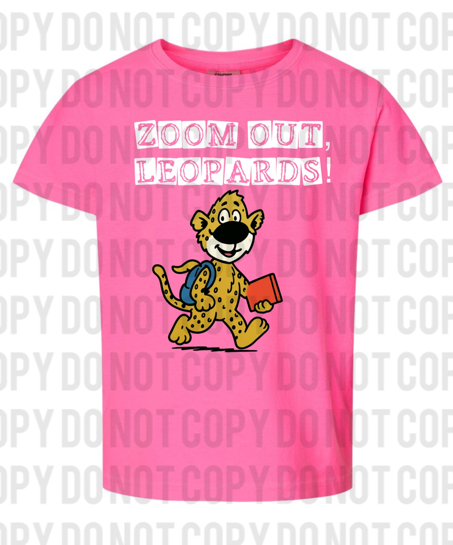 Zoom out leopards