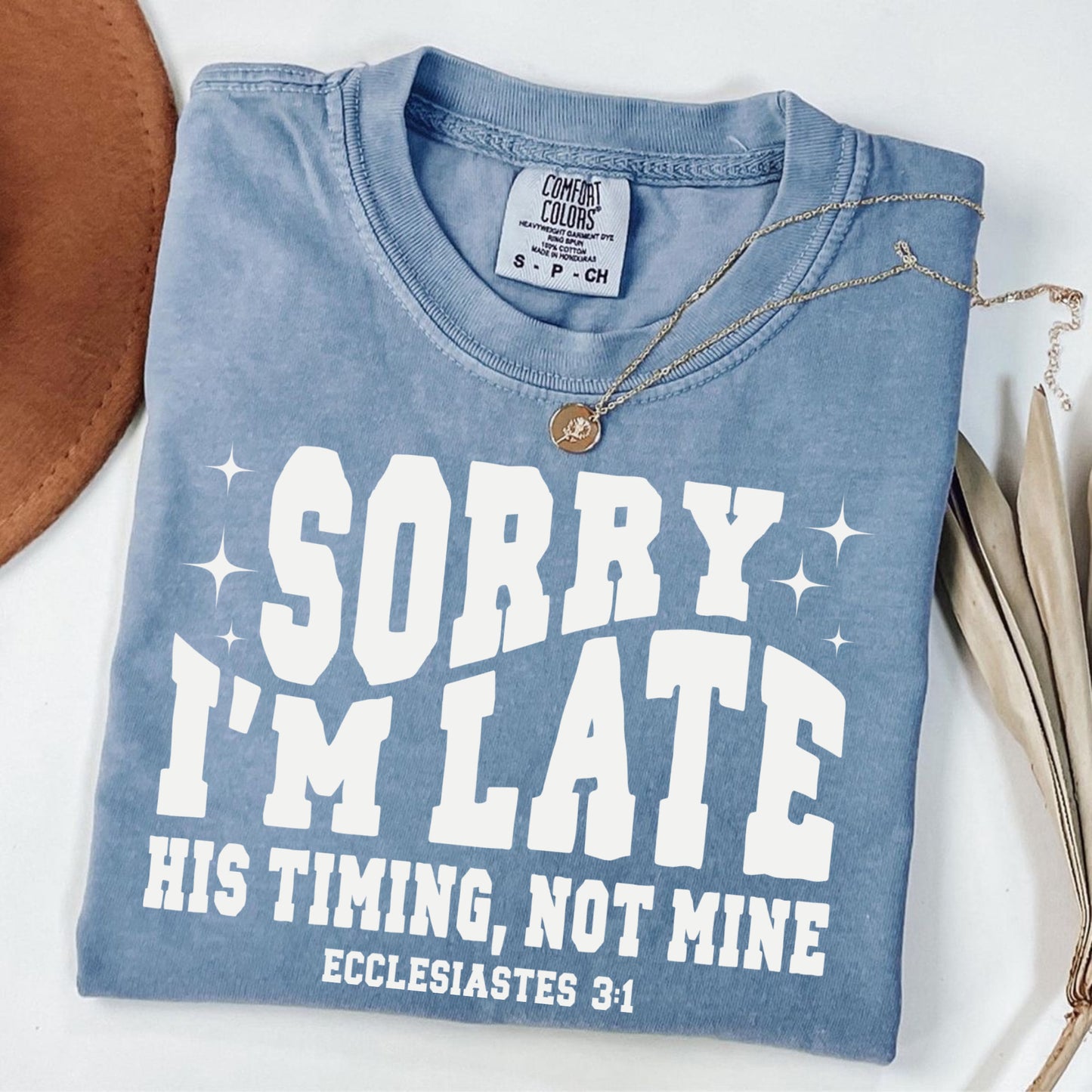 Sorry I’m late his timing