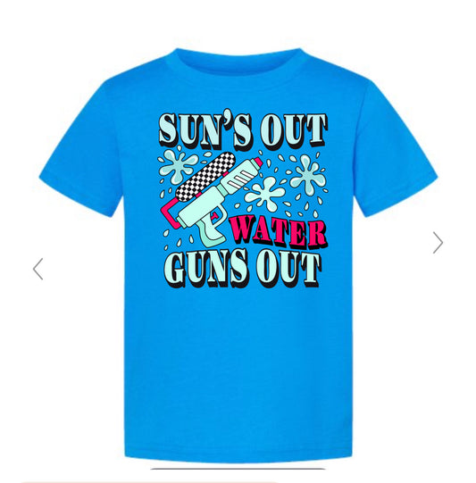 Suns out waters guns out