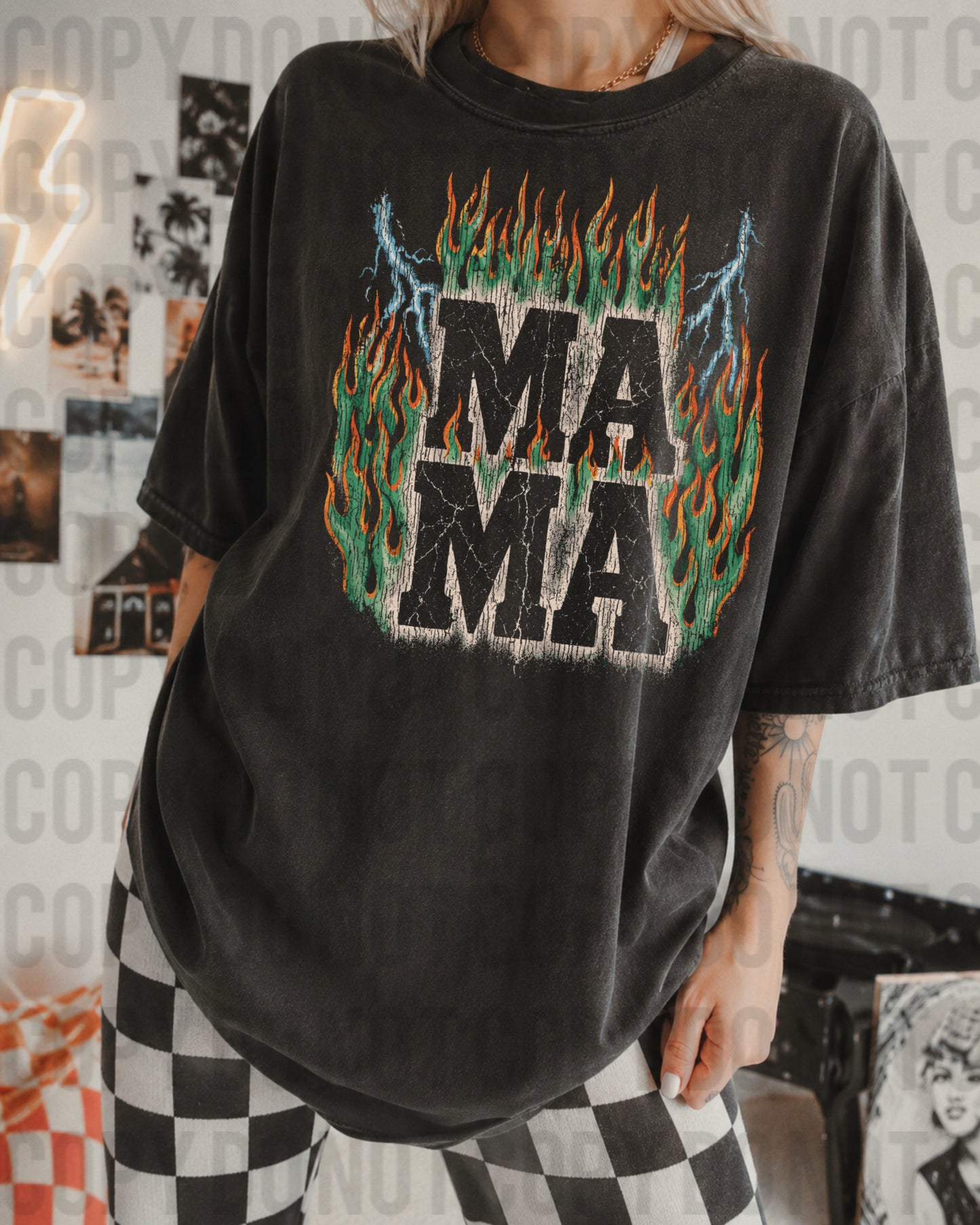 Mama flames