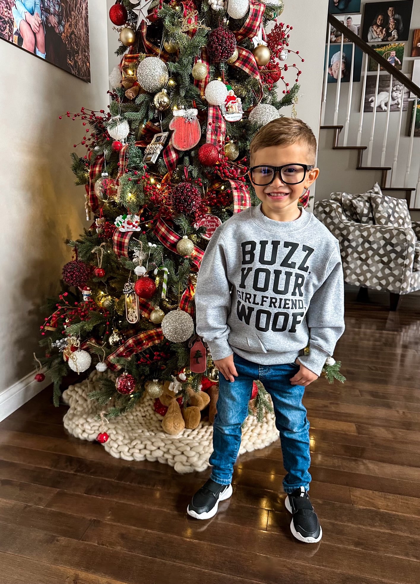 Buzz “your girlfriend” woof