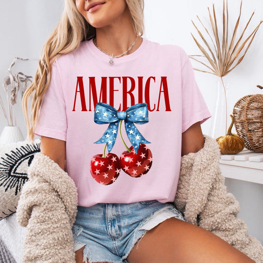 America cherry bow