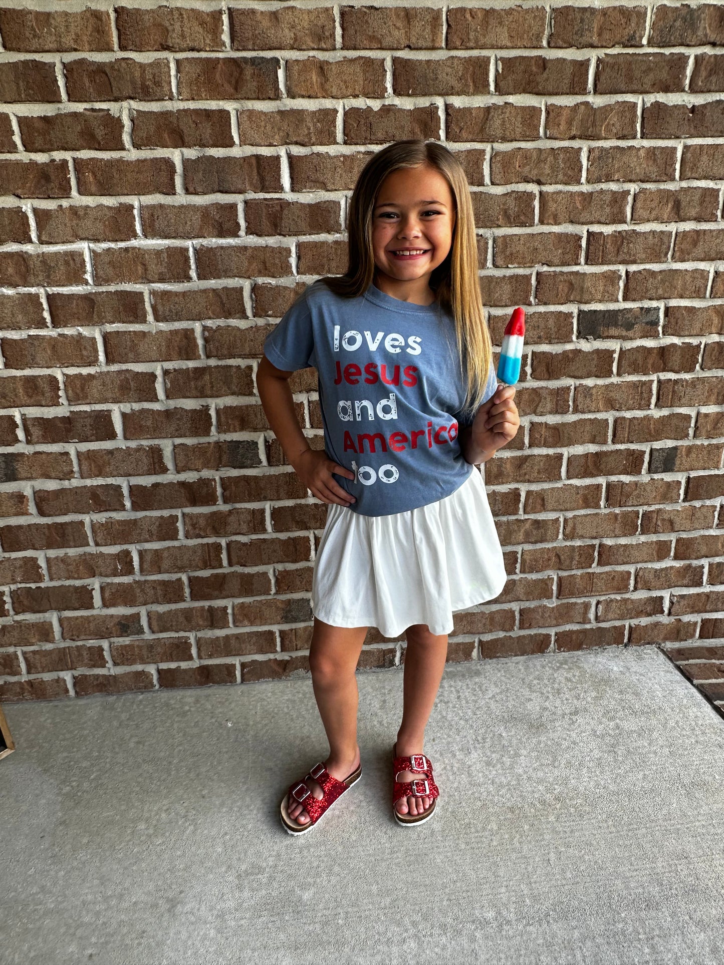 Loves Jesus and America too
