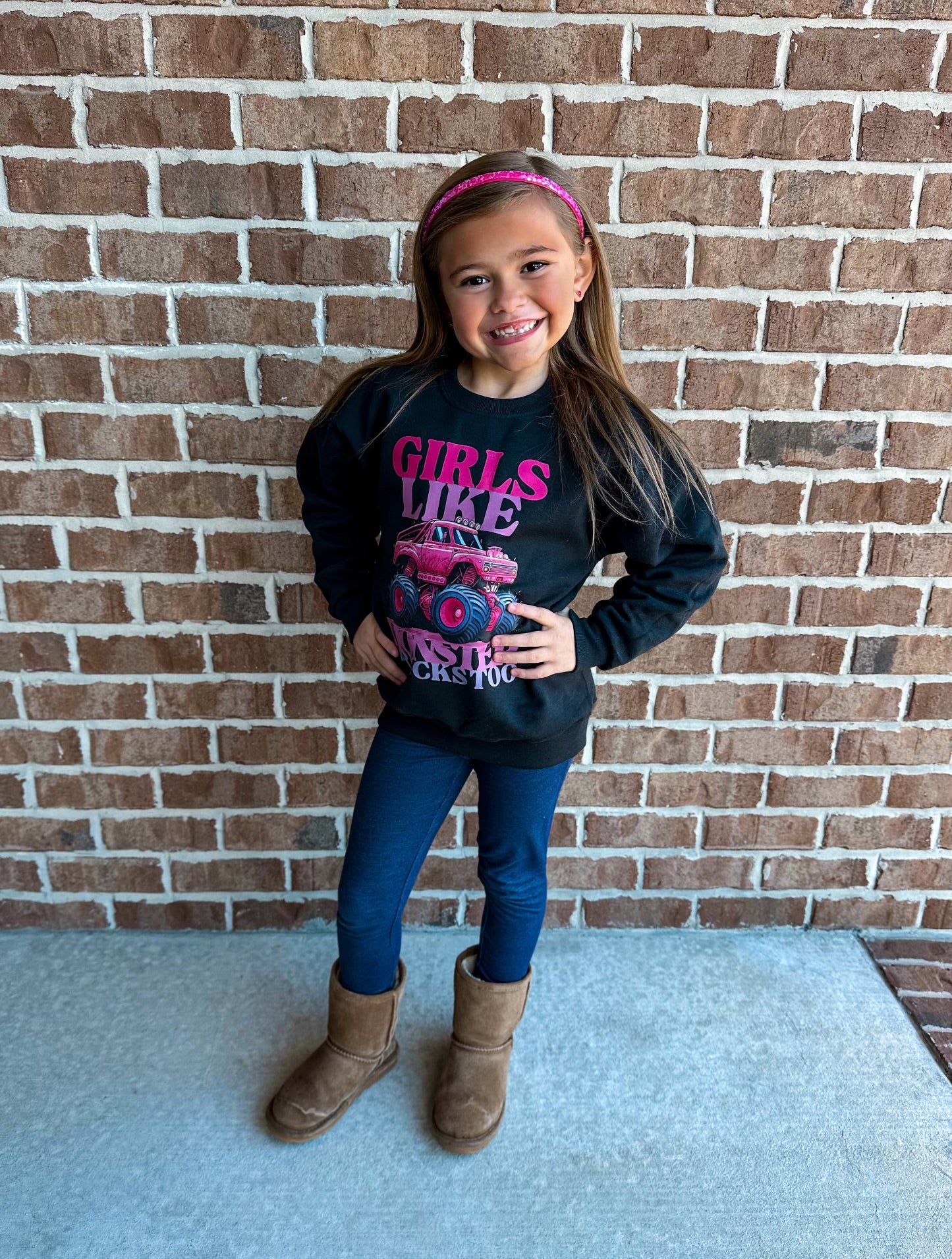 Girls like monster trucks too