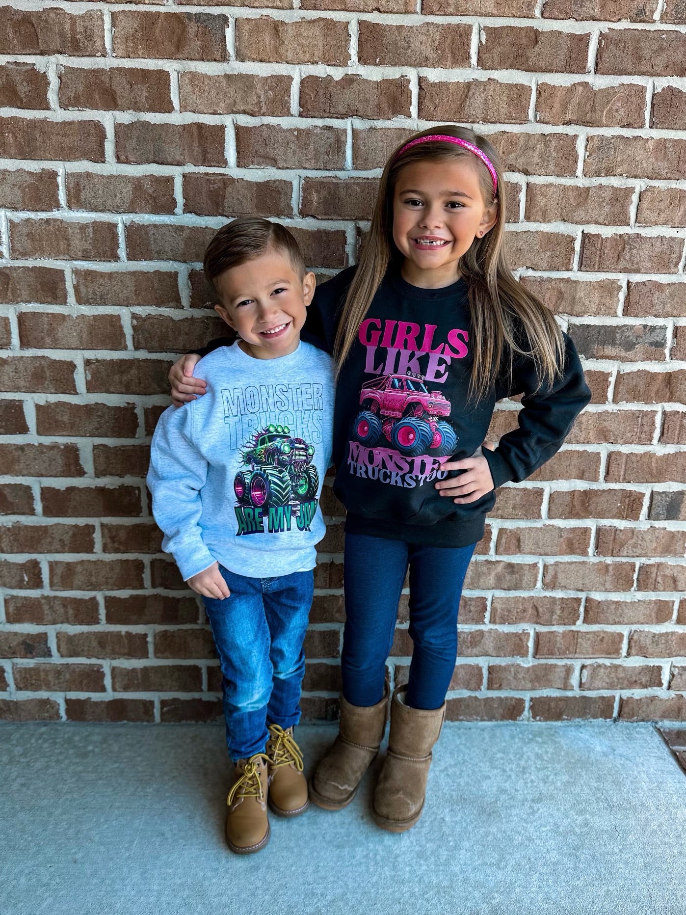 Girls like monster trucks too