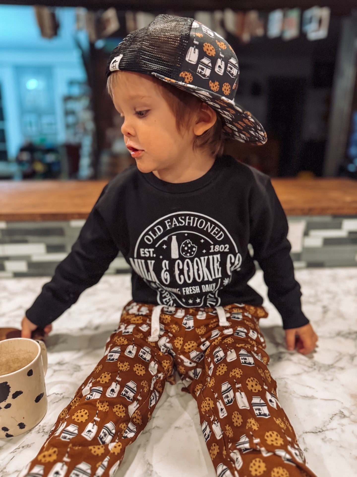 Old fashioned Milk and cookies