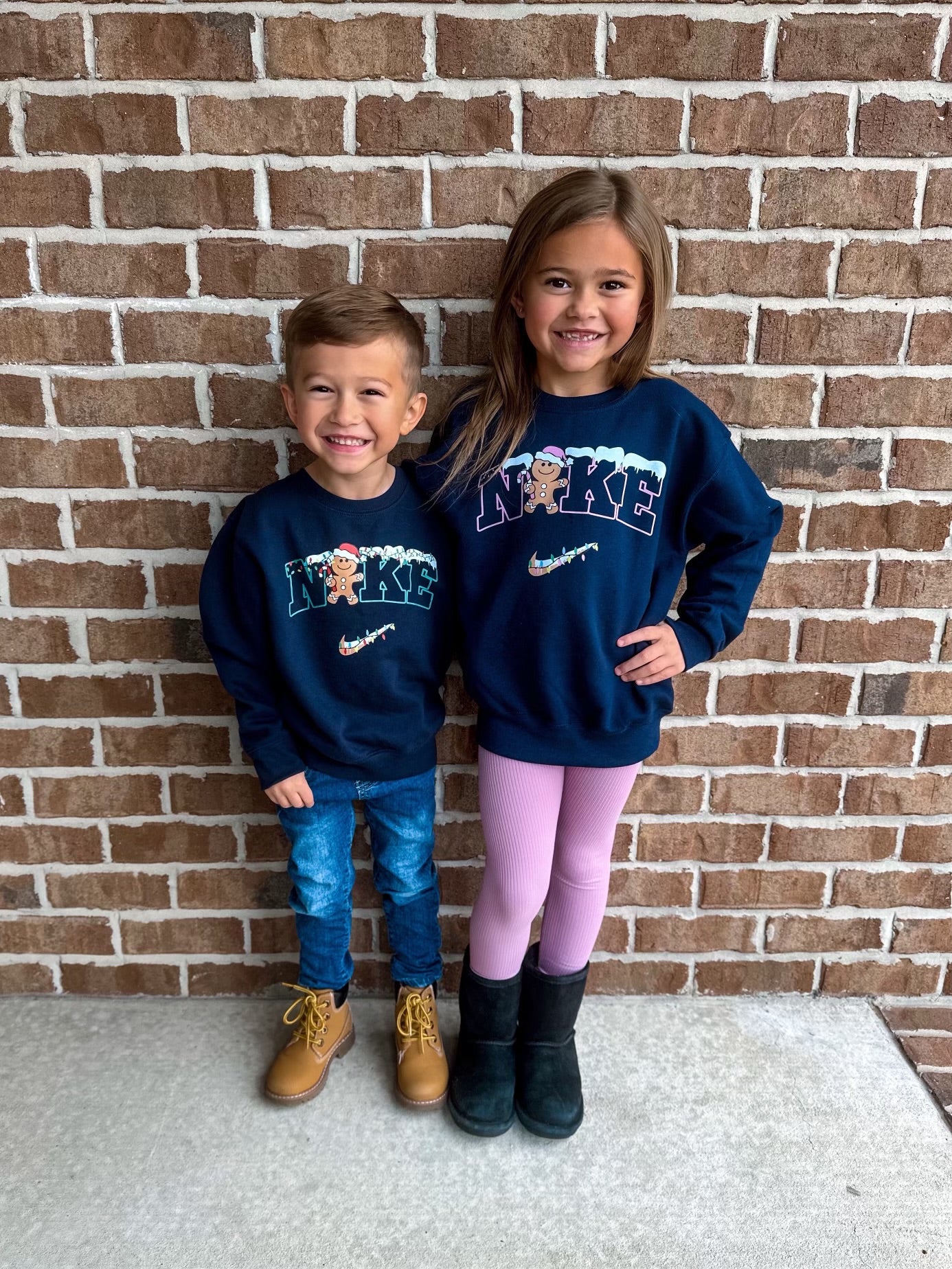 Gingerbread logo blue/green