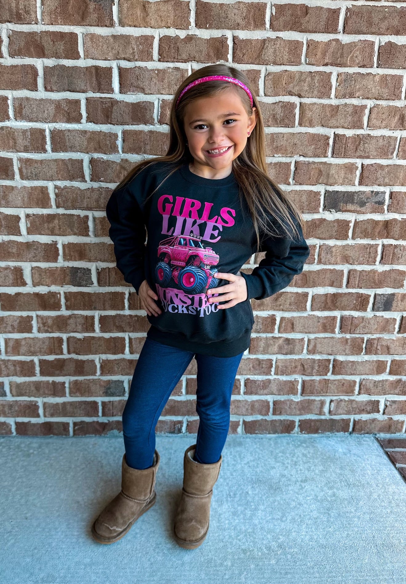 Girls like monster trucks too