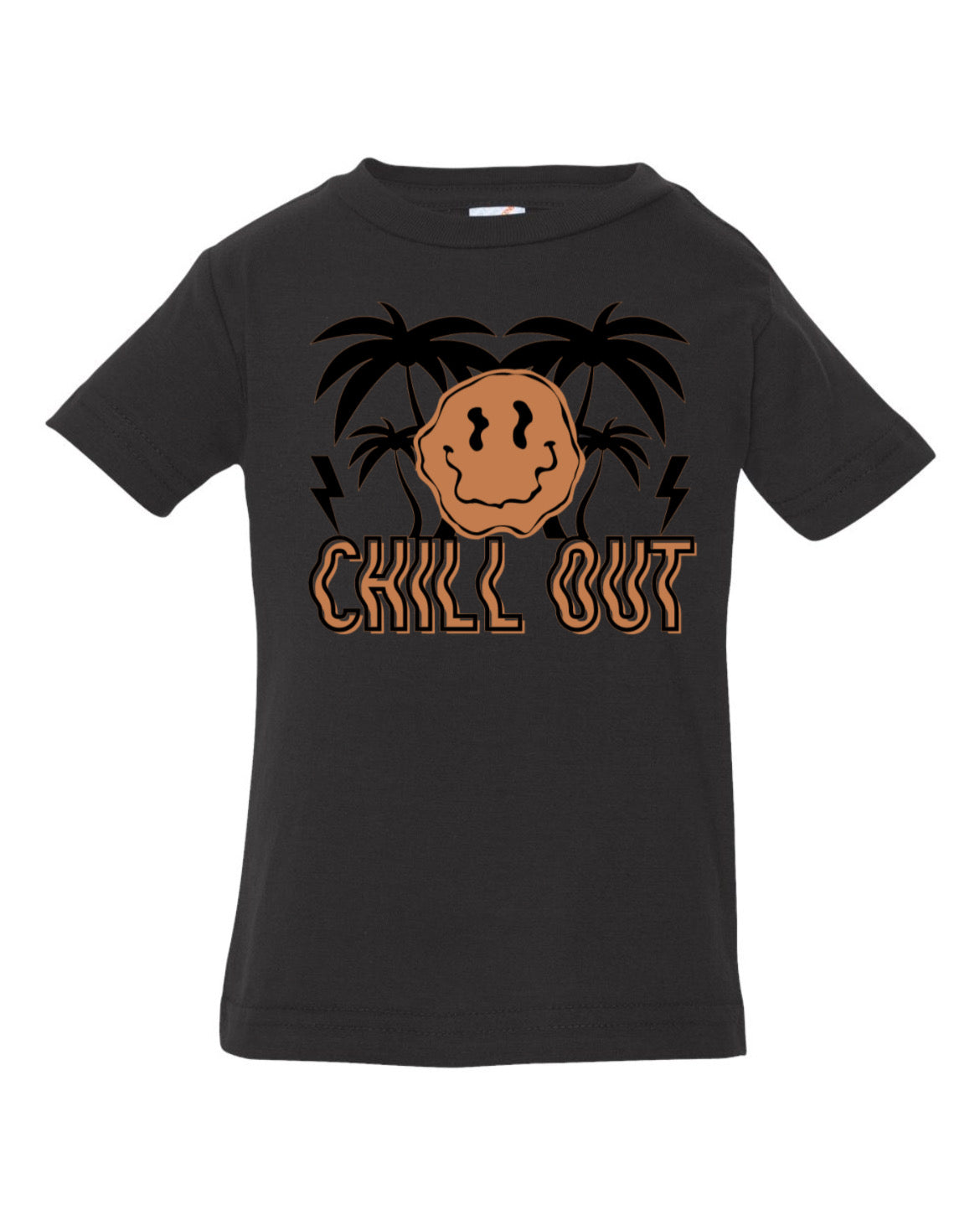 Chill out brown smiley