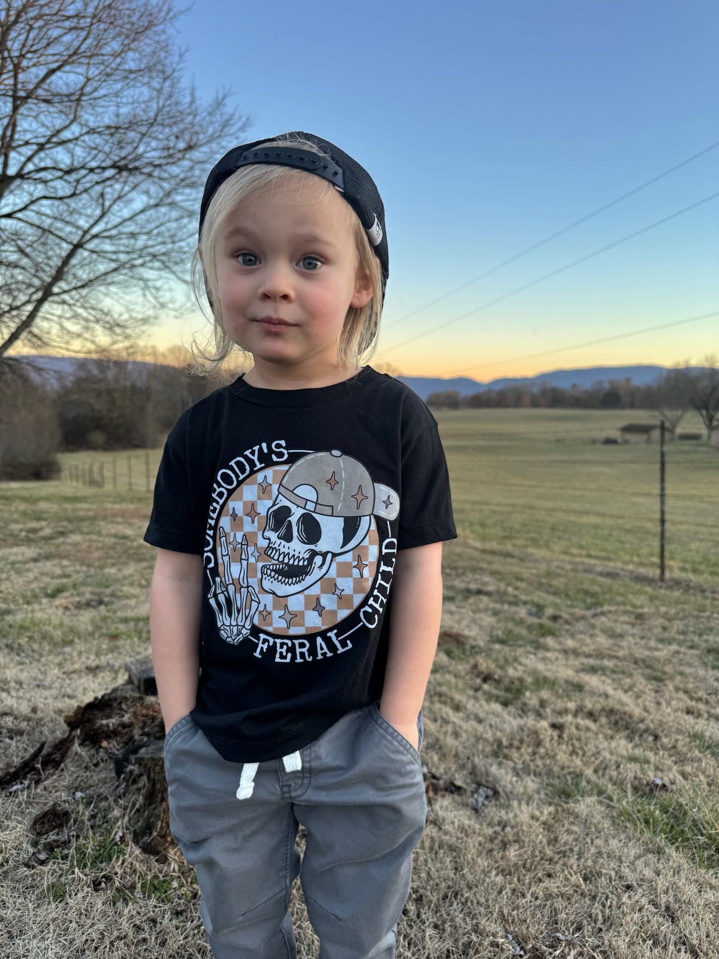 Somebody’s feral child