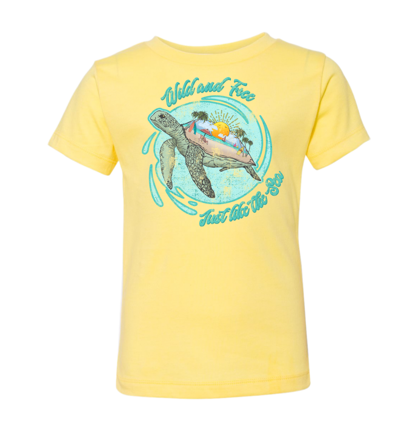 Wild and free just like the sea