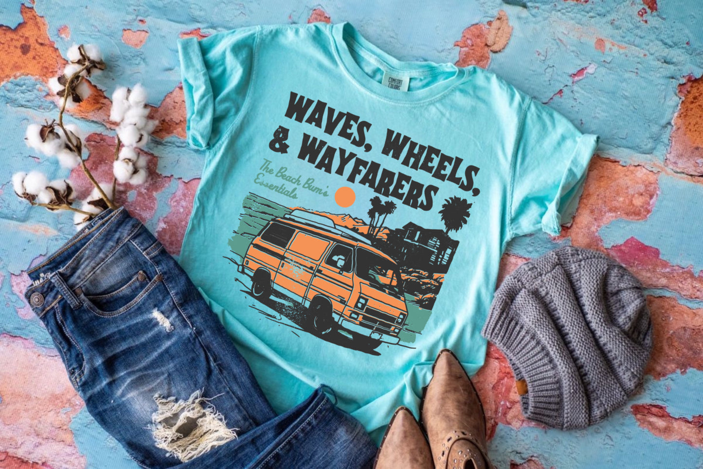 Waves wheels and wayfarers