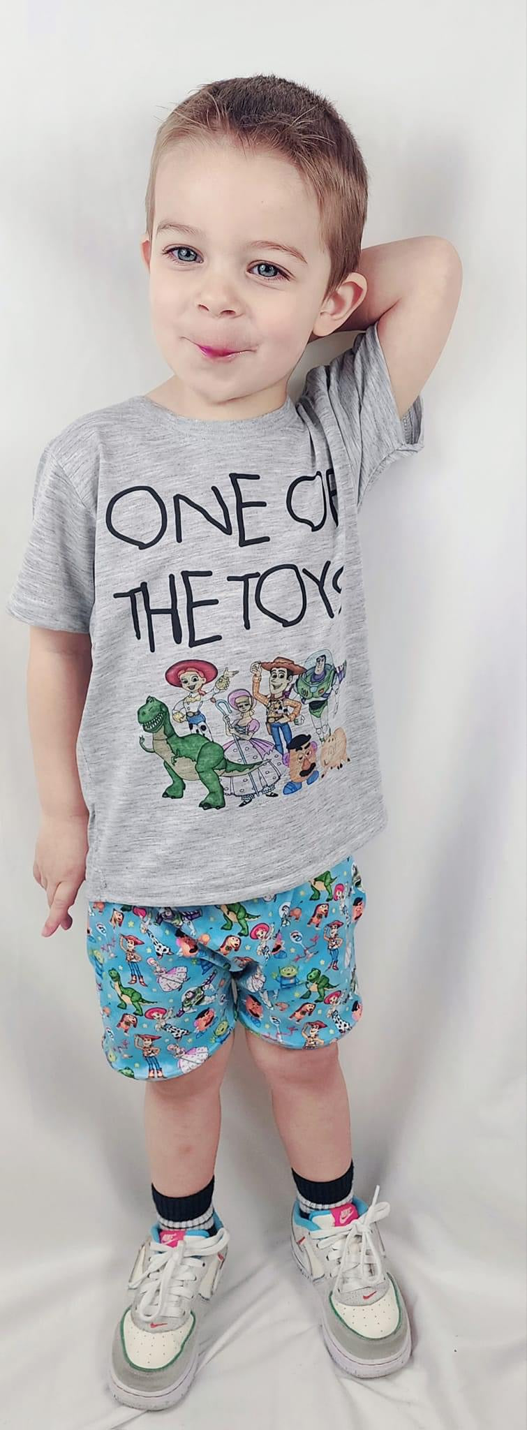 One of the toys( shirt only)