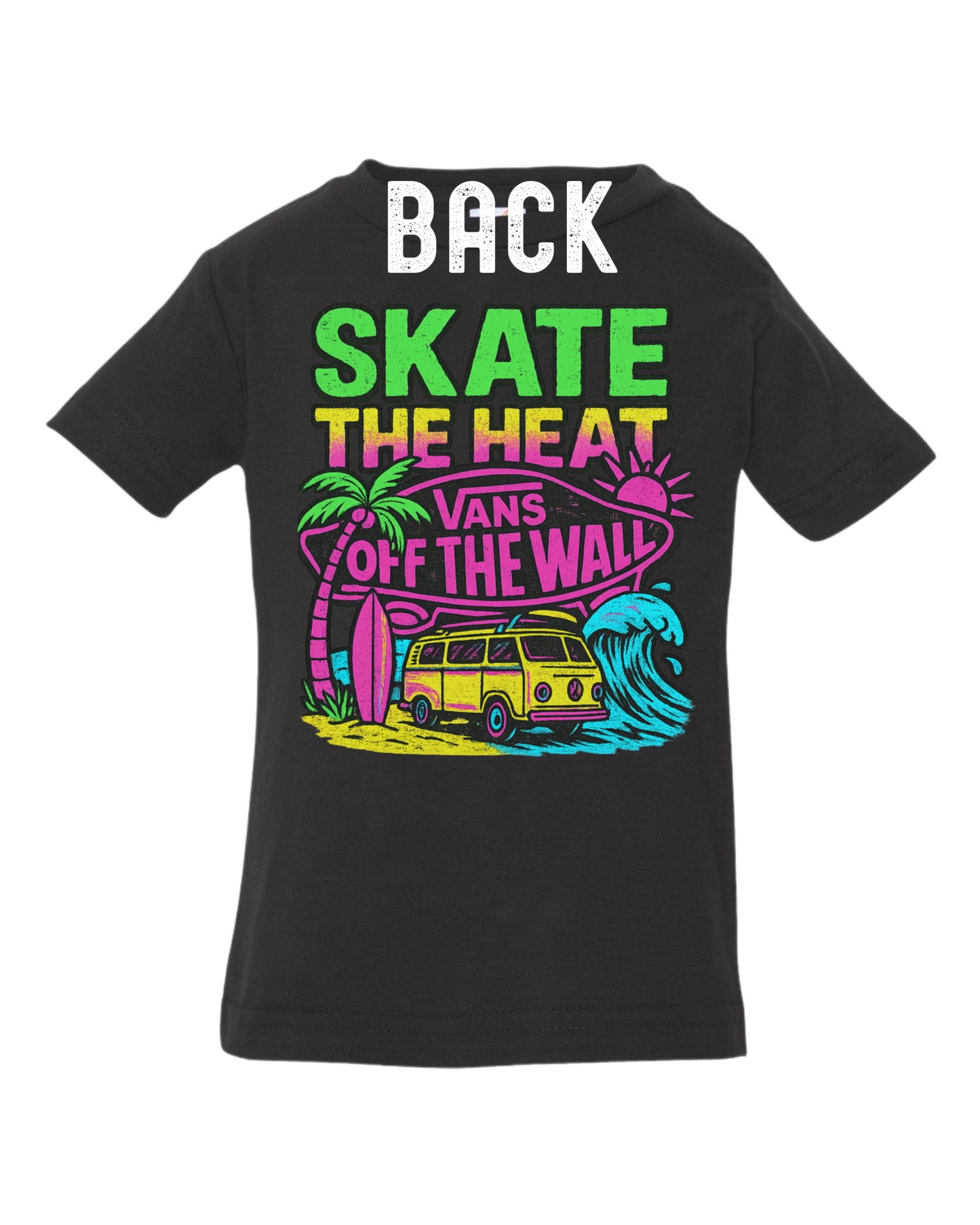 Skate the heat logo