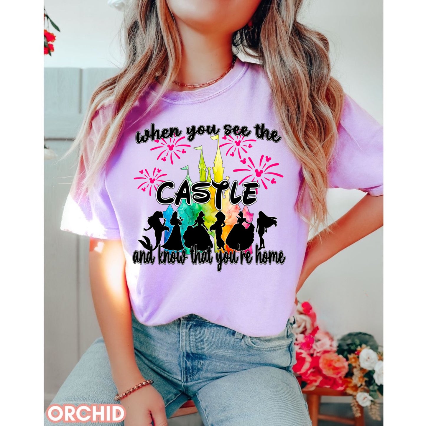 When you see the castle