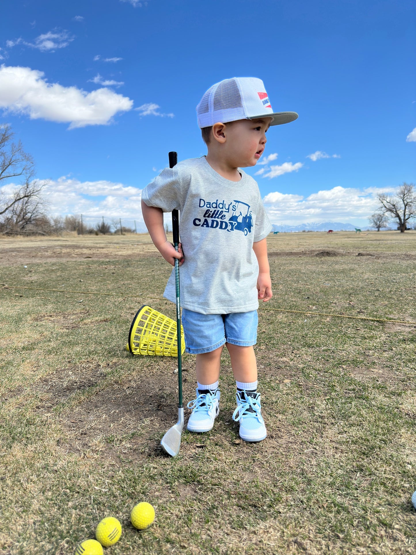 Daddy’s little caddy