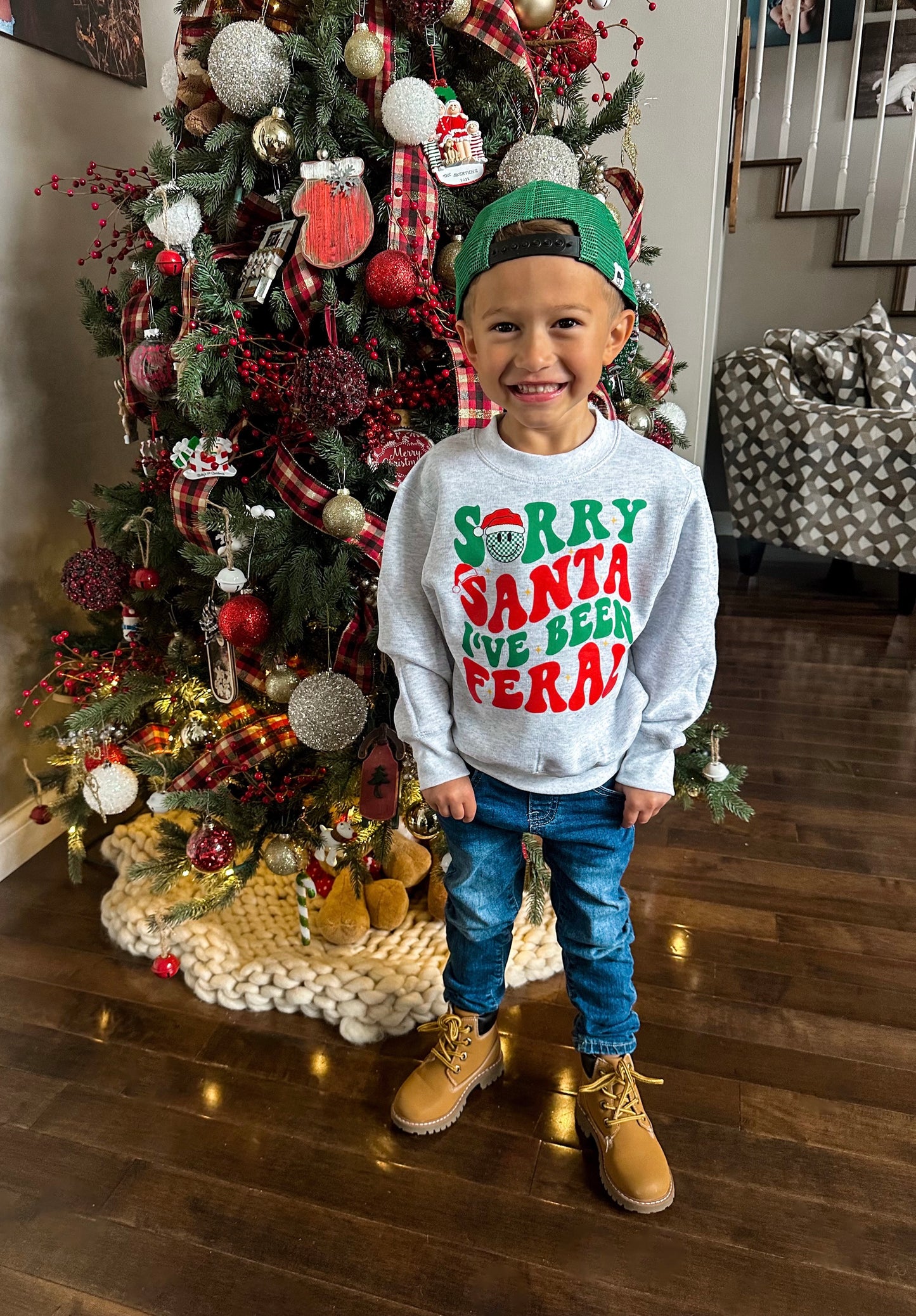 Sorry Santa I’ve been feral