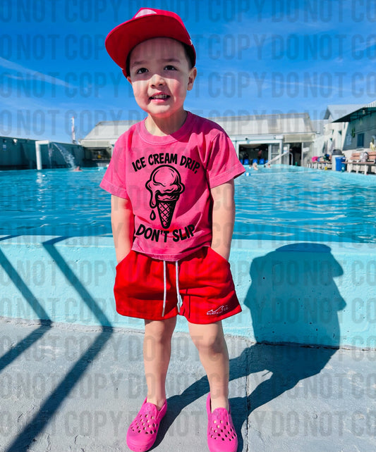 Ice cream drip don’t slip