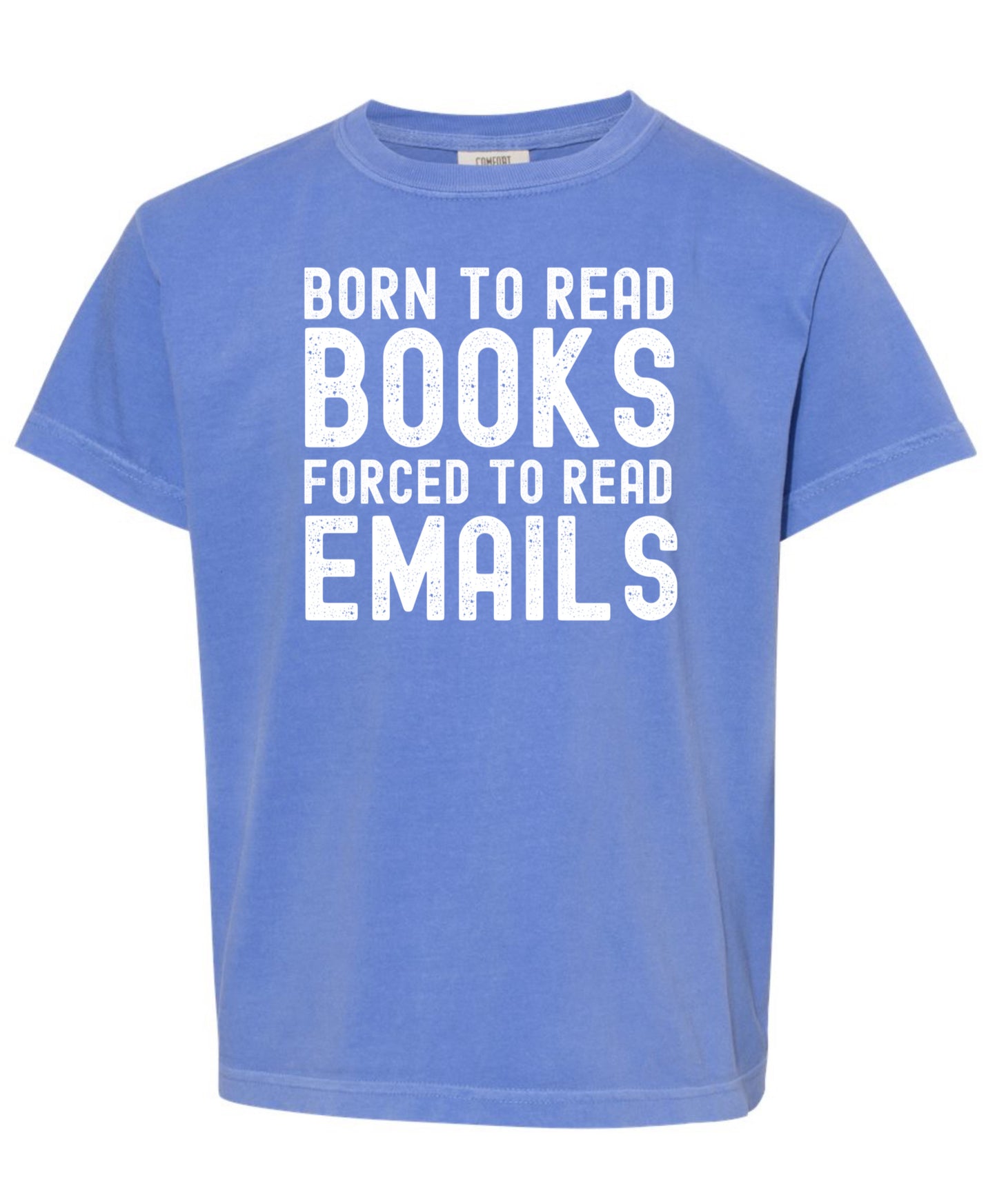 Born to read books forced to read emails