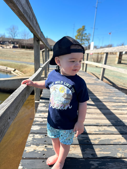 Stay wild like the ocean( shirt only)