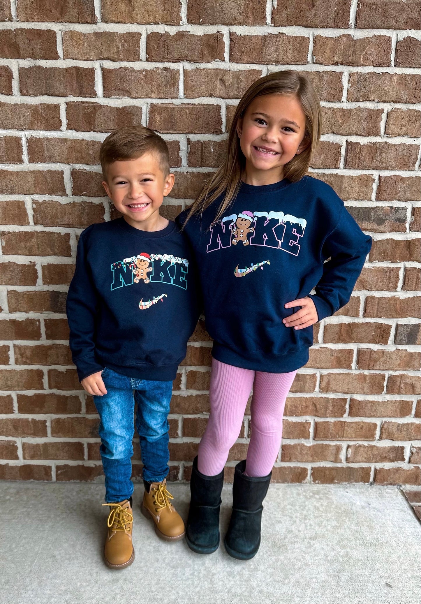 Gingerbread logo blue/green