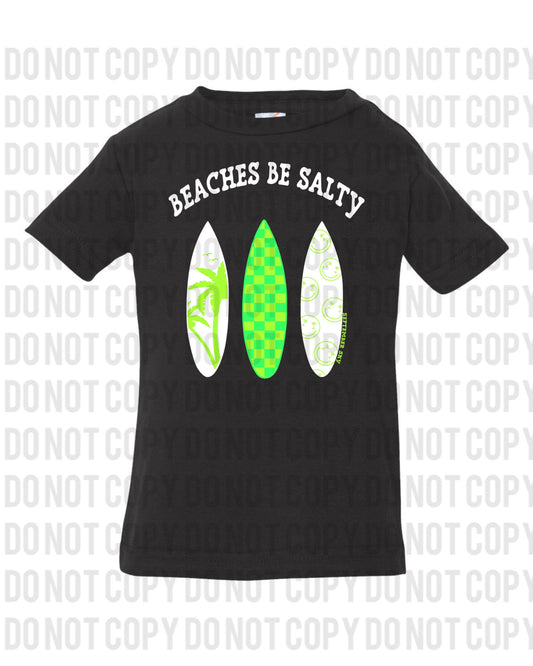 Beaches be salty green check