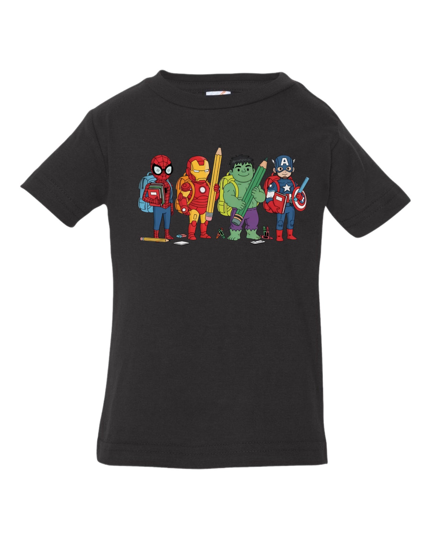 Back to school super heroes