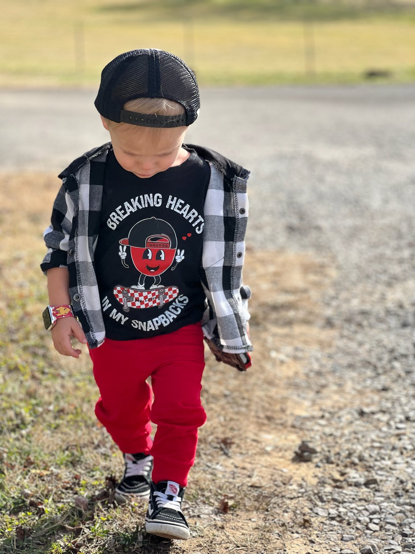 Breaking hearts in my snapbacks