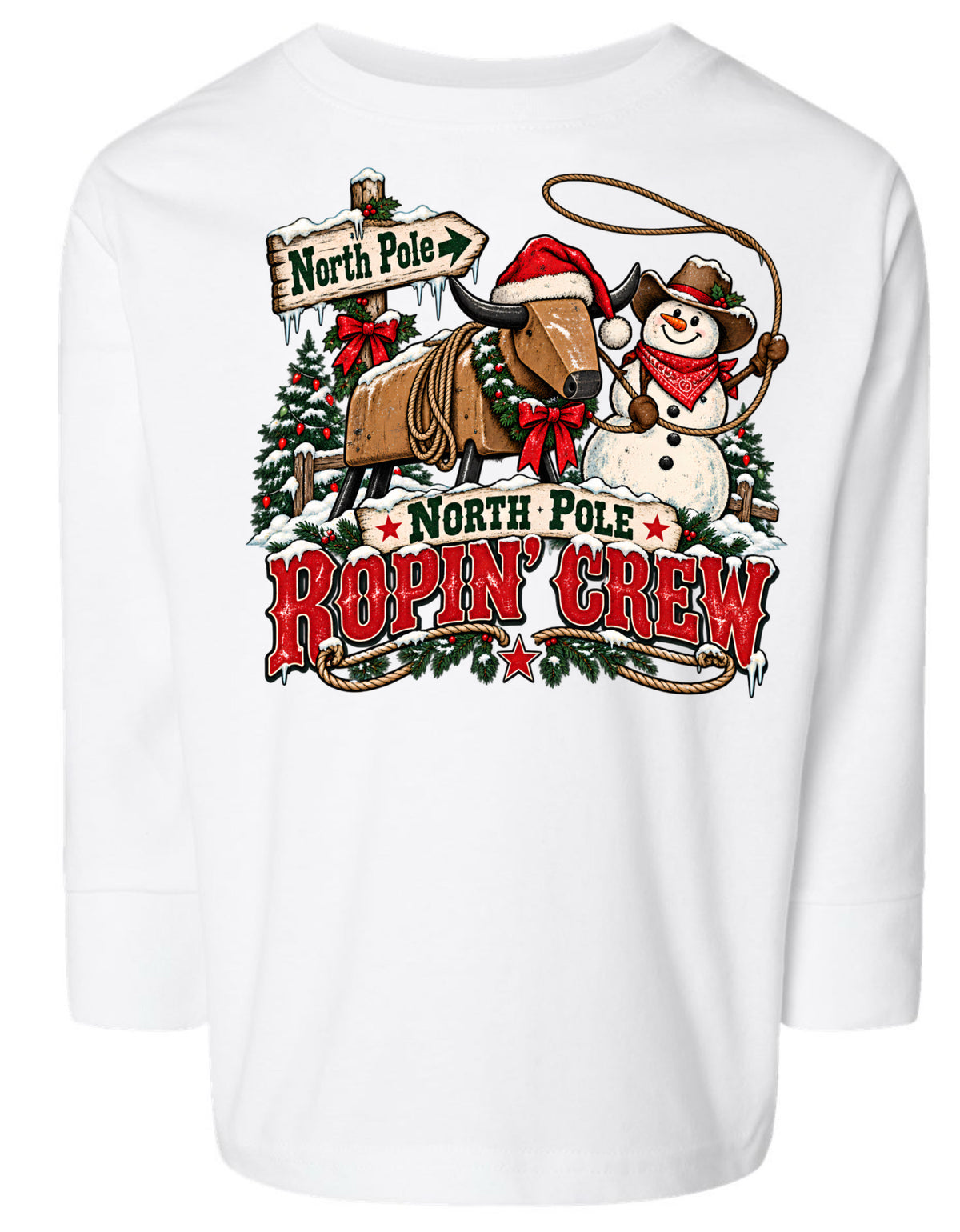 North Pole ropin crew