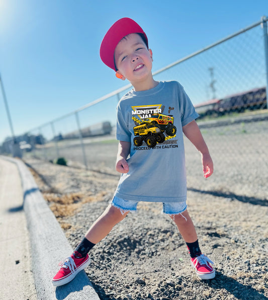 Proceed with caution monster truck