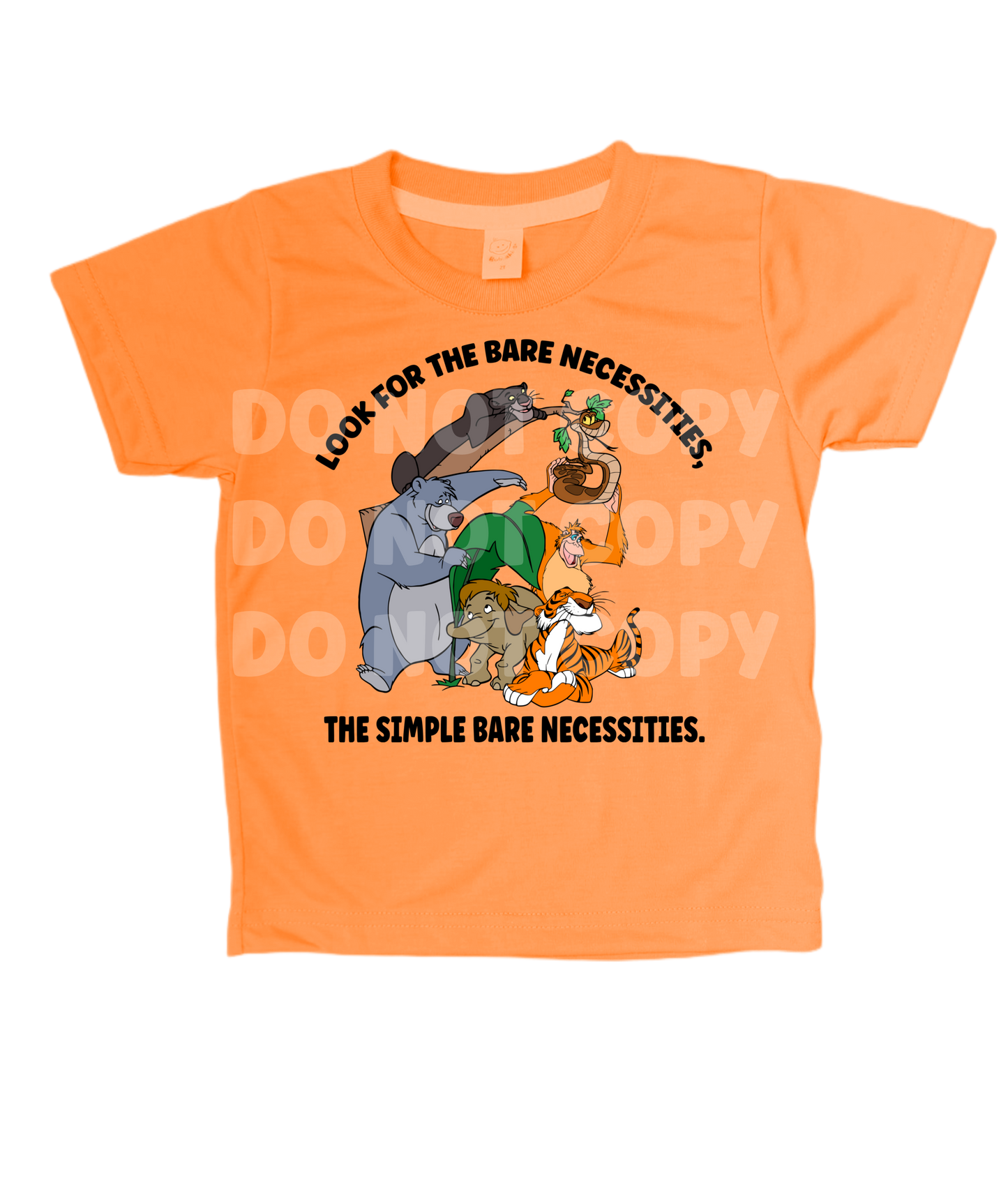 Look for the bare necessities