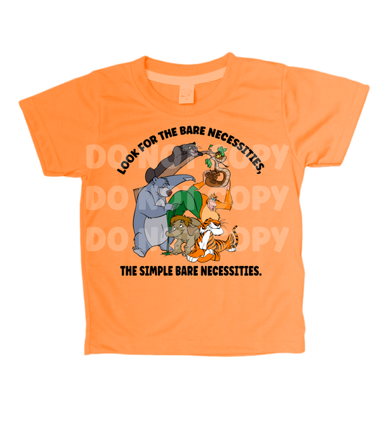 Look for the bare necessities